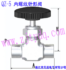 QZ-5 ݼyyQZ-5 Femals Serew Needle Valve